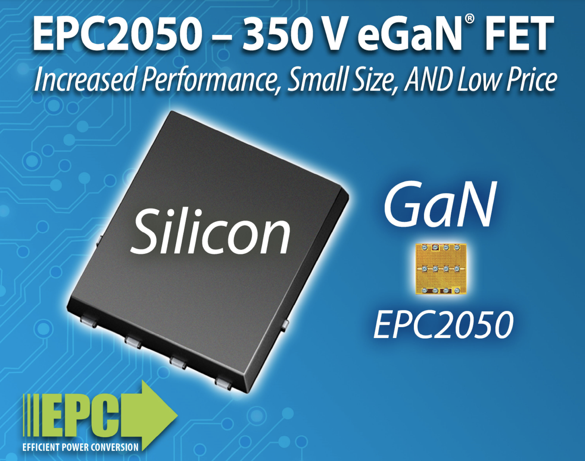 350 V GaN Power Transistor − 20x Smaller Than Comparable Silicon